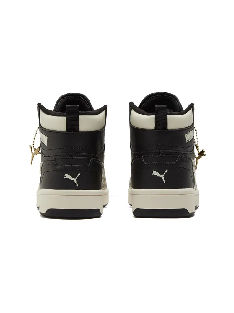 Кеды PUMA Rebound Joy 'Geometrics - Black' — изображение 4 из 6, черный