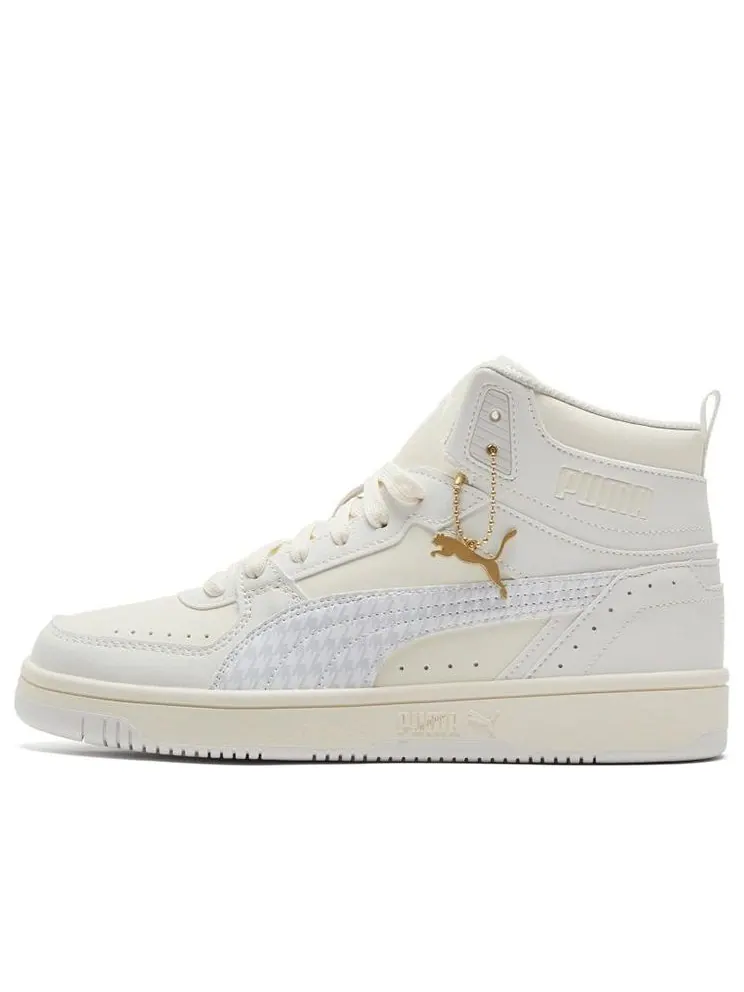 Кеды PUMA Rebound Joy 'Geometrics' — изображение 1 из 5, белый