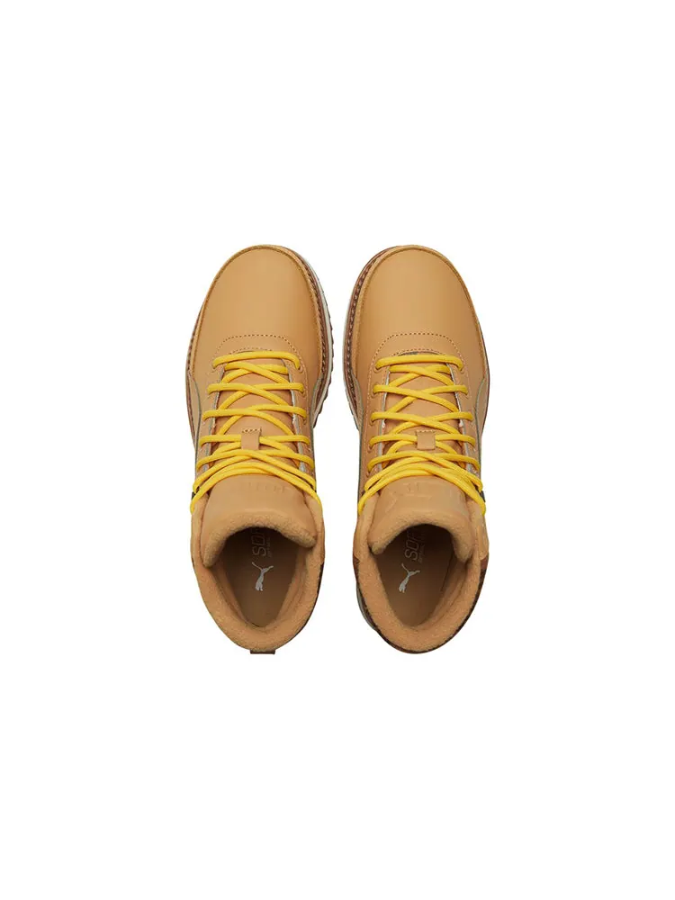 Кеды PUMA Desierto v2 'Checked - Taffy' — изображение 3 из 5, коричневый