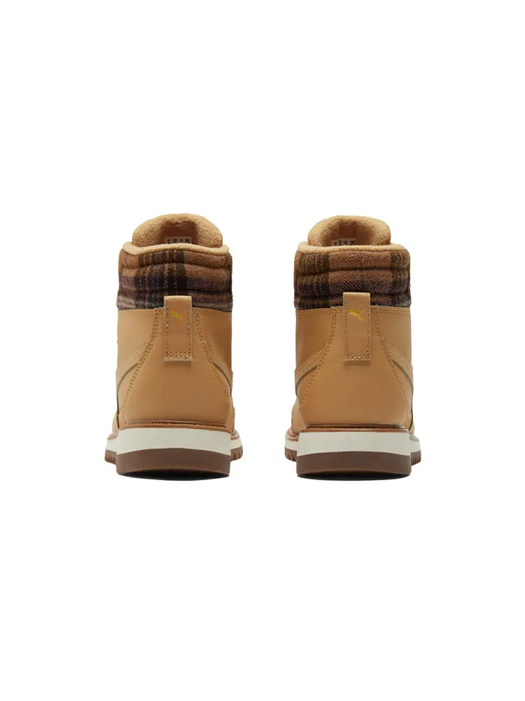 Кеды PUMA Desierto v2 'Checked - Taffy' — изображение 4 из 5, коричневый