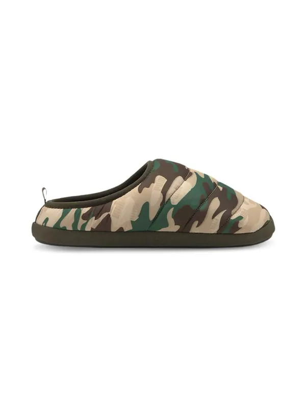 Тапочки scuff slippers 'camo - forest night' Puma — изображение 2 из 4, розовый песочный