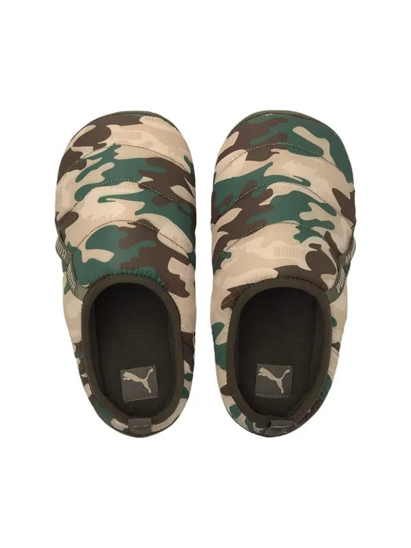 Тапочки scuff slippers 'camo - forest night' Puma — изображение 4 из 4, розовый песочный