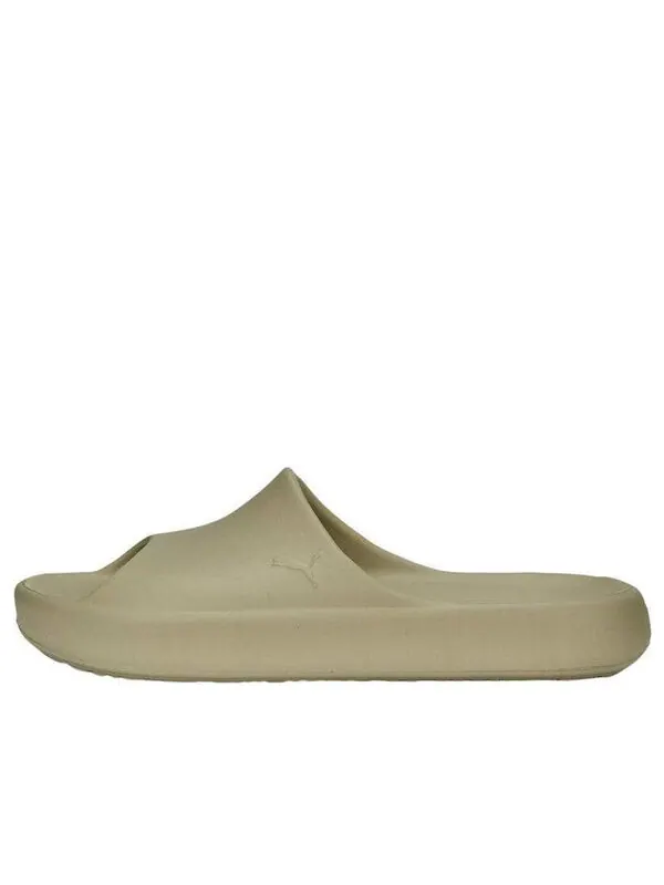 Тапочки shibui cat slide 'birch tree' Puma — изображение 1 из 4, зеленый
