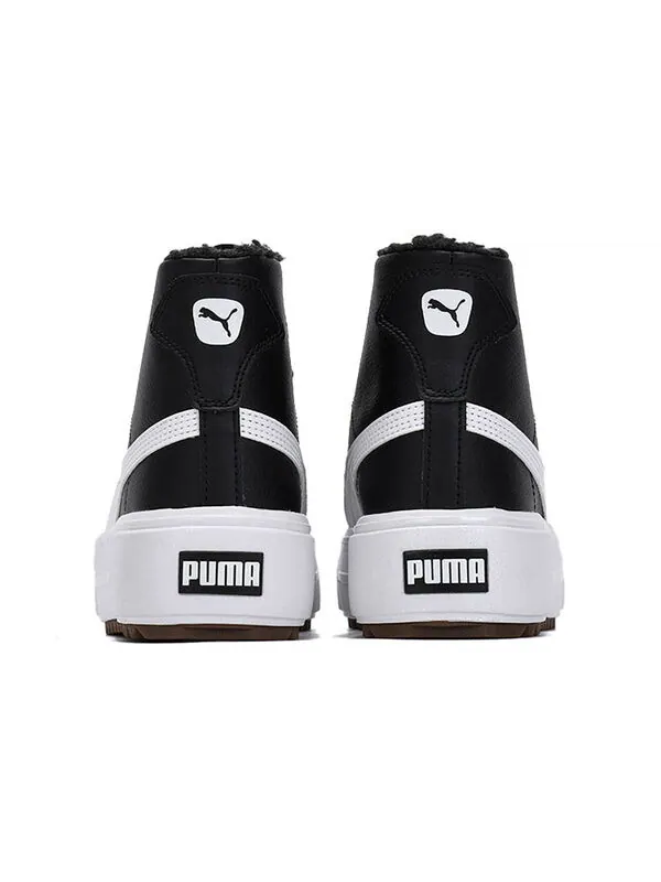 Кроссовки kaia mid 'fur - black' Puma — изображение 3 из 4, черный