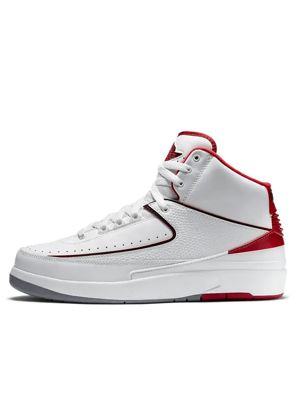 Кроссовки 2 ретро Air Jordan — изображение 1 из 4, белый/черный-красный