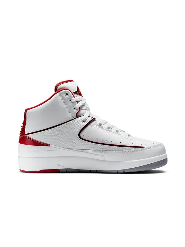 Кроссовки 2 ретро Air Jordan — изображение 2 из 4, белый/черный-красный