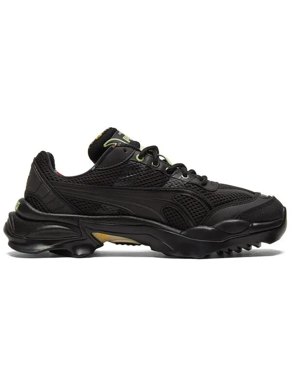 Кроссовки nitefox ap 'black green' Puma — изображение 2 из 4, черный/зеленый