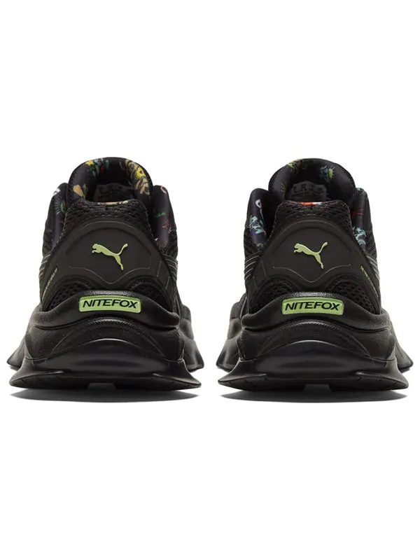 Кроссовки nitefox ap 'black green' Puma — изображение 4 из 4, черный/зеленый