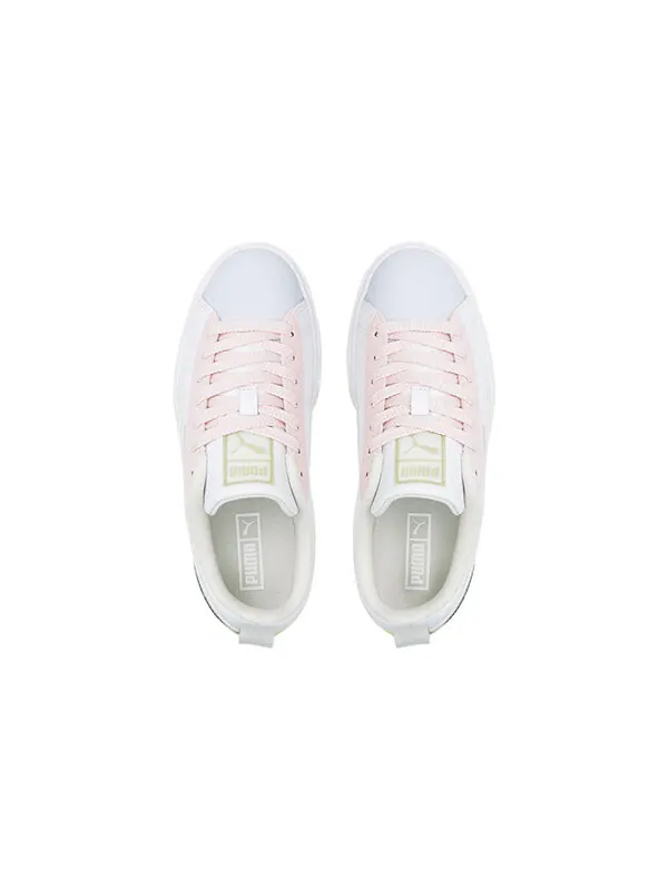 Кроссовки mayze leather 'white arctic ice' Puma — изображение 3 из 4, белый