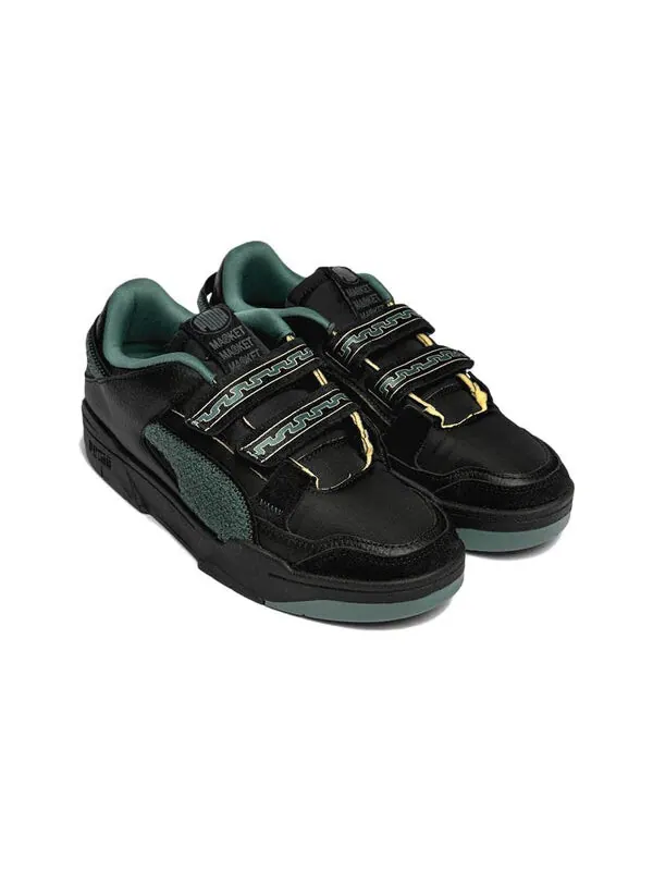 Кроссовки market x slipstream invdr 'black' Puma — изображение 2 из 4, черный/зеленый/желтый