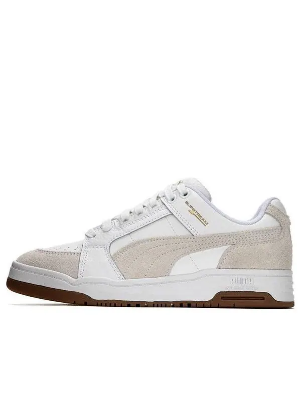 Кроссовки slipstream lo suede fs 'white gum' Puma — изображение 1 из 4, белый/серый