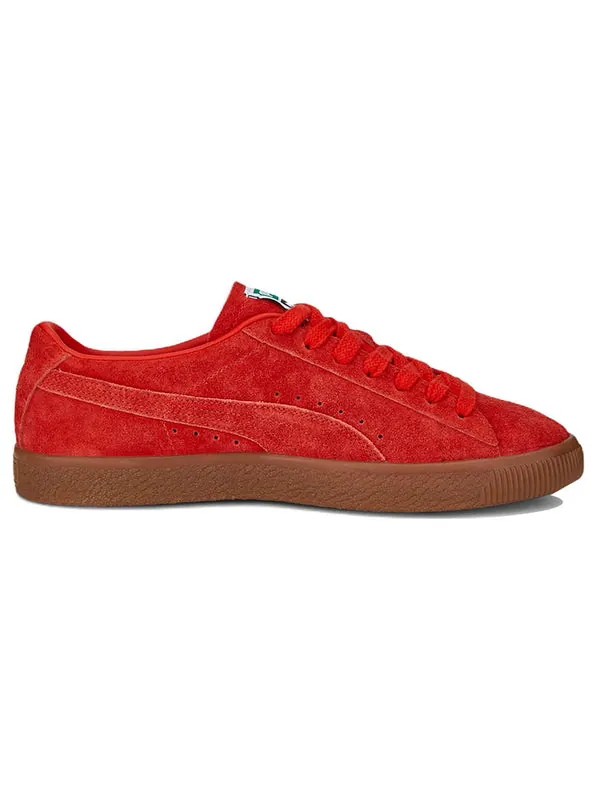 Кроссовки suede vtg 'hairy suede red gum' Puma — изображение 2 из 4, красный//золотистый