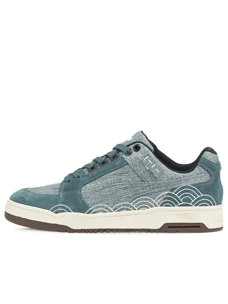 Кеды PUMA Slipstream Lo Sashiko 'Blue White' — изображение 1 из 6, синий