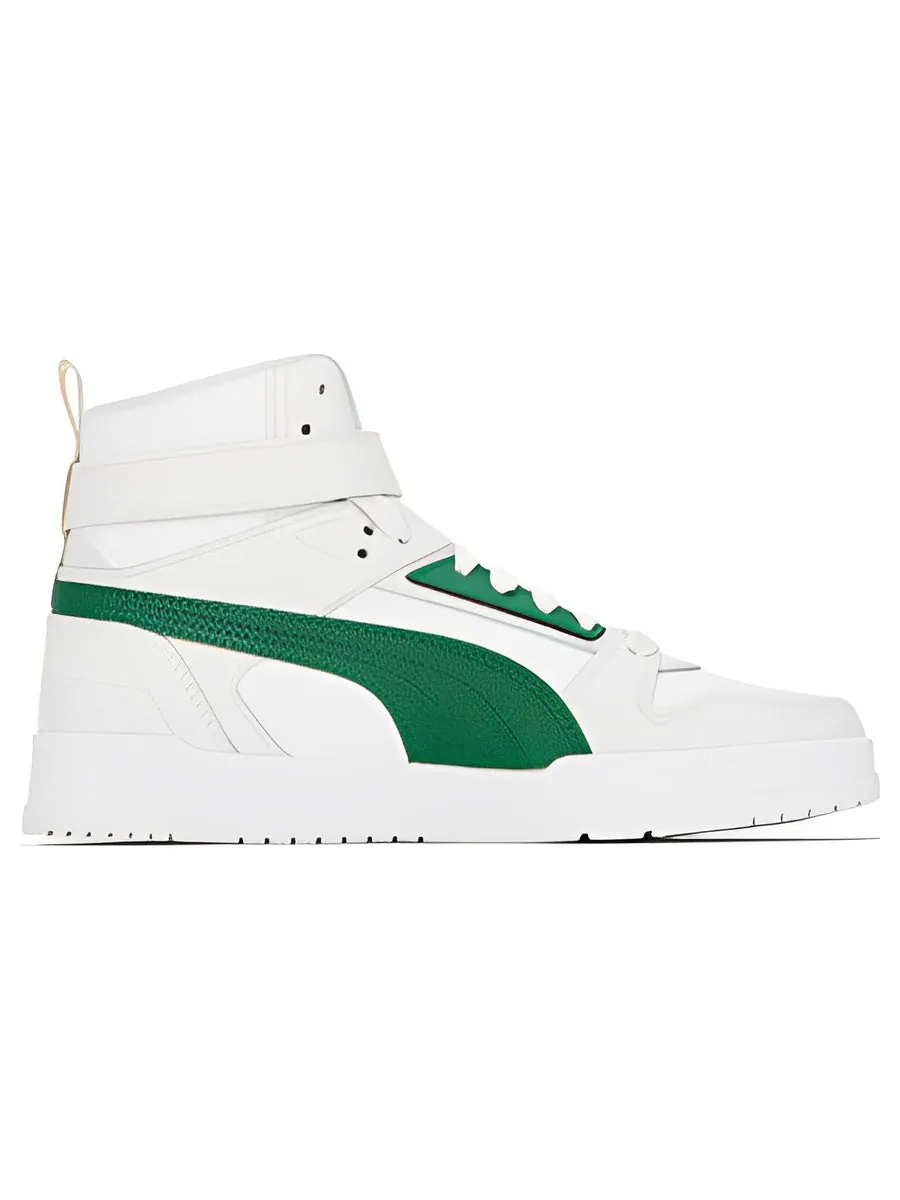 Кеды PUMA RBD Game 'White Green' — изображение 2 из 6, белый