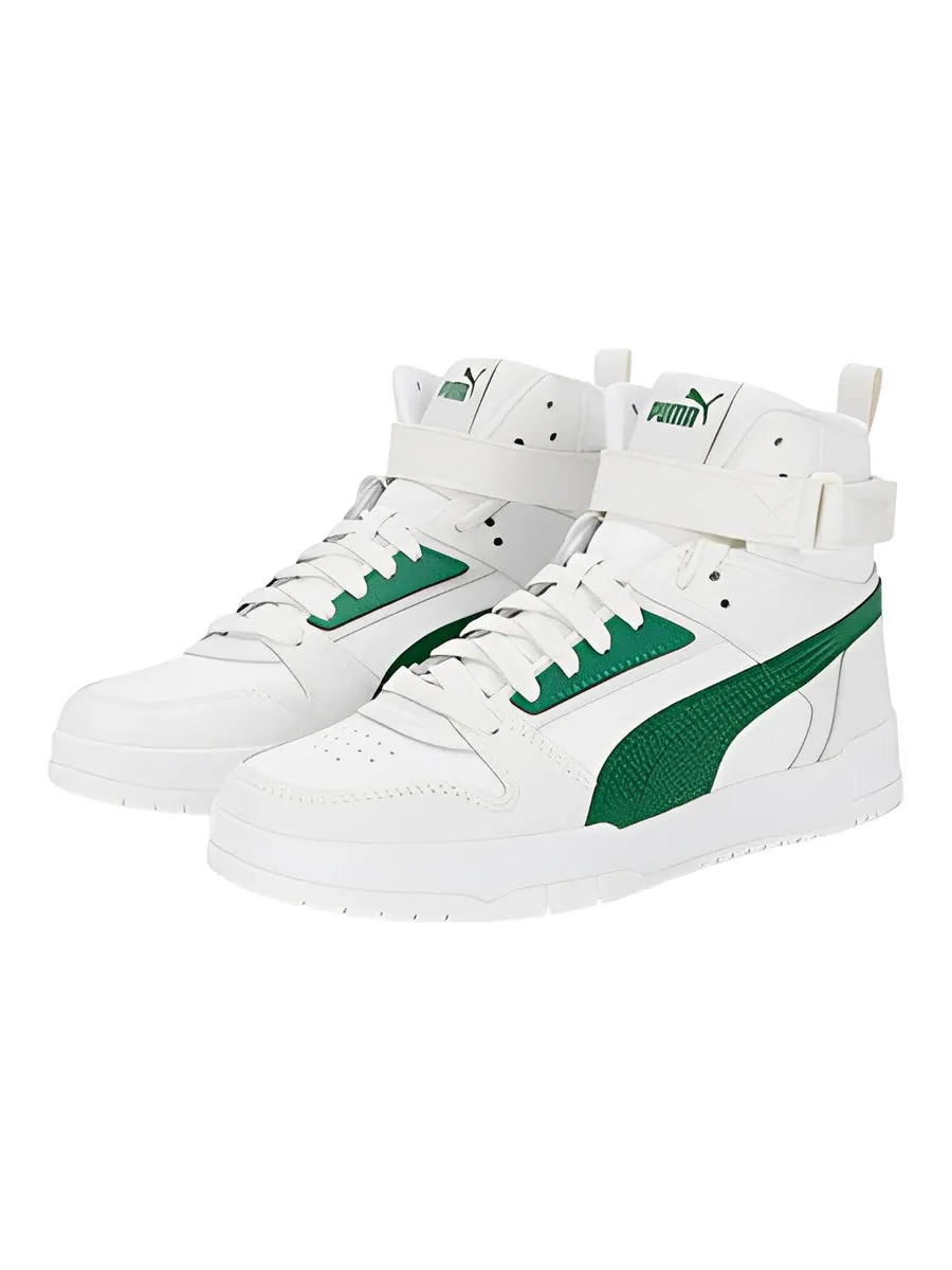 Кеды PUMA RBD Game 'White Green' — изображение 3 из 6, белый