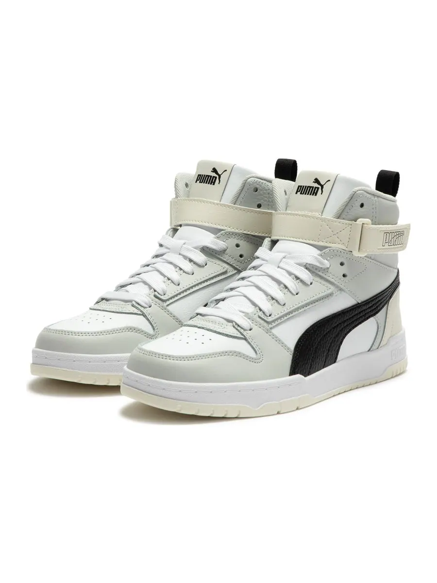 Кеды PUMA RBD Game 'White Gray Black' — изображение 3 из 6, черный