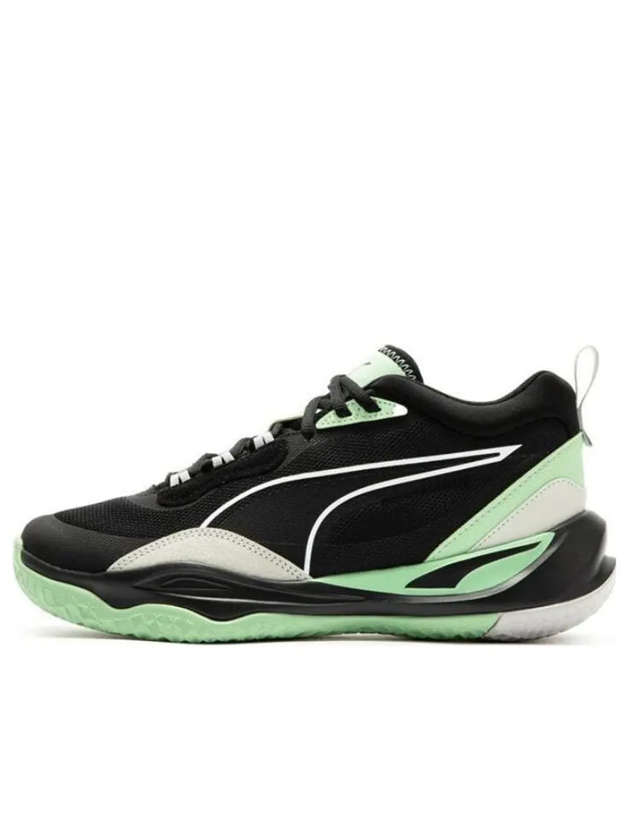 Кроссовки PUMA PUMO Playmaker 'Black Green' — изображение 1 из 5, черный