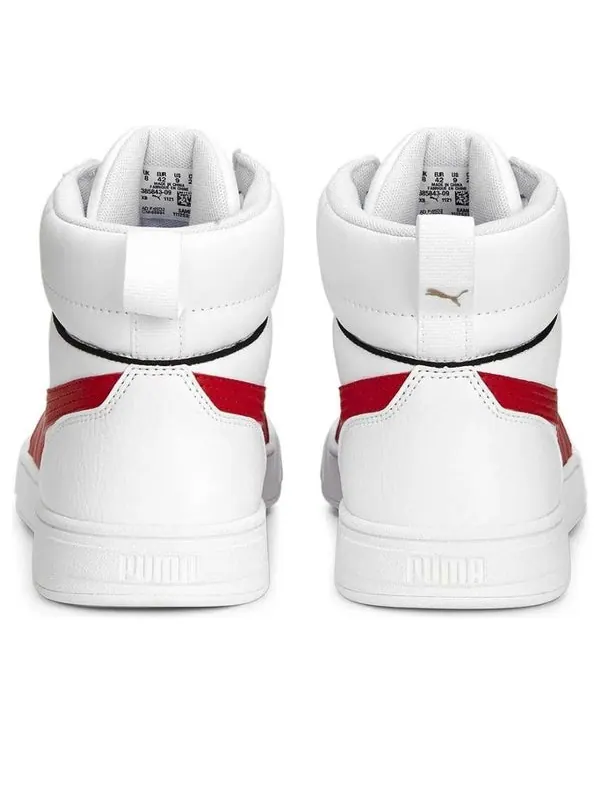 Кроссовки caven mid 'white red' Puma — изображение 2 из 4, белый/красный