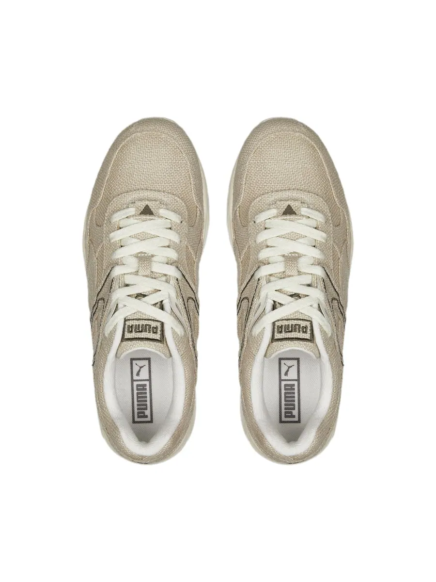 Кроссовки PUMA R698 Eco 'Pristine Grey' — изображение 4 из 6, бежевый