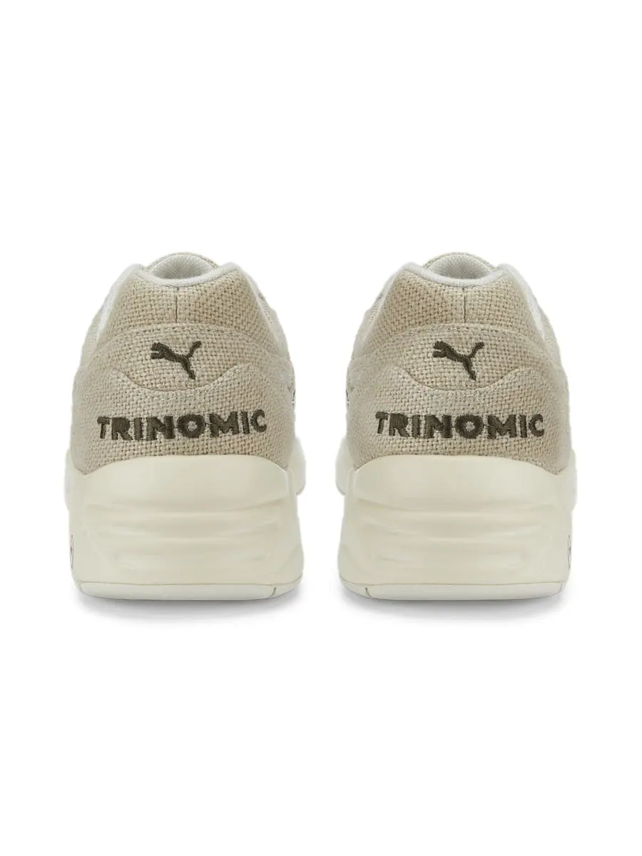 Кроссовки PUMA R698 Eco 'Pristine Grey' — изображение 5 из 6, бежевый