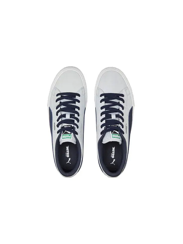 Кроссовки suede skate nitro 'platinum grey parisian night' Puma — изображение 4 из 4, серый/синий/белый