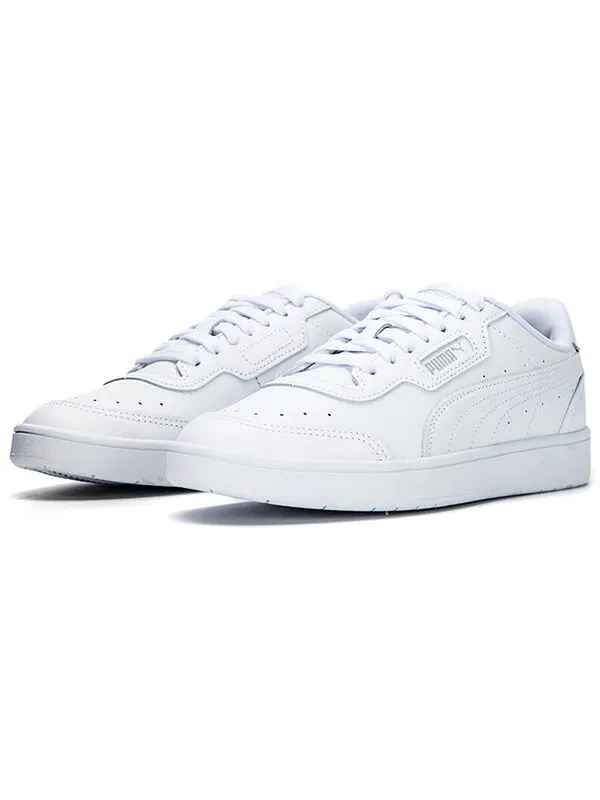 Кроссовки court guard 'white platinum grey' Puma — изображение 2 из 4, белый