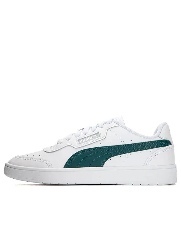 Кроссовки court guard 'white varsity green' Puma — изображение 1 из 4, белый/зеленый