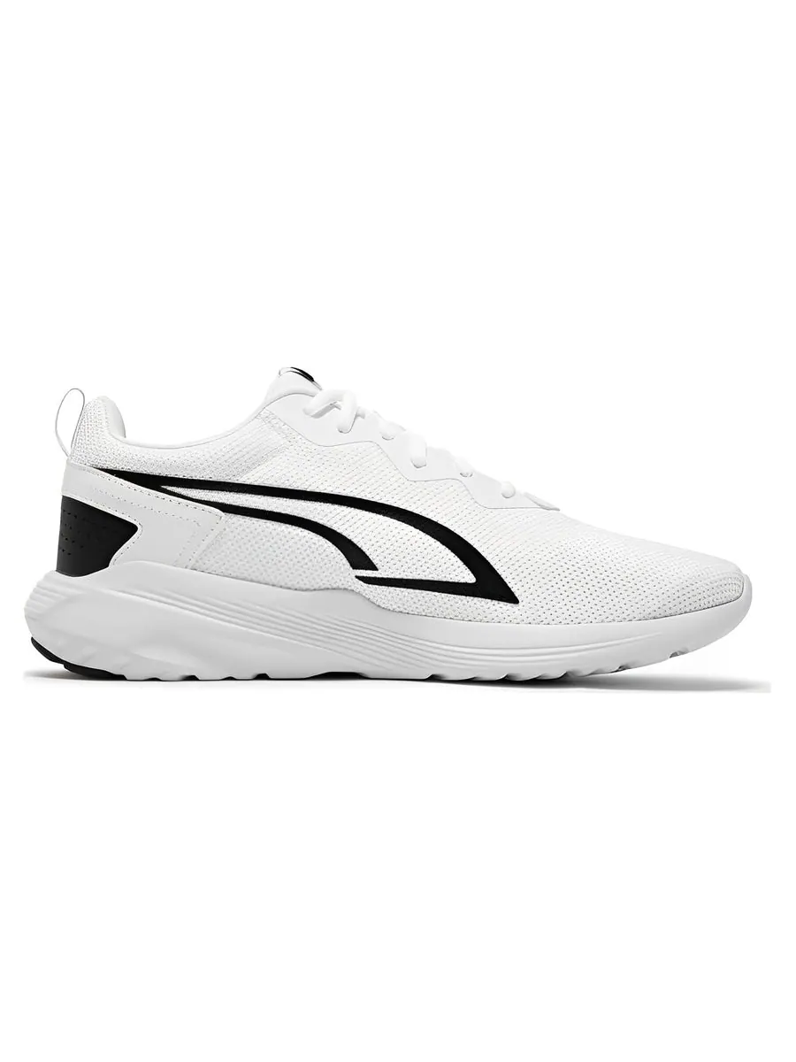 Беговые кроссовки PUMA All-Day Active 'White Black' — изображение 2 из 5, белый