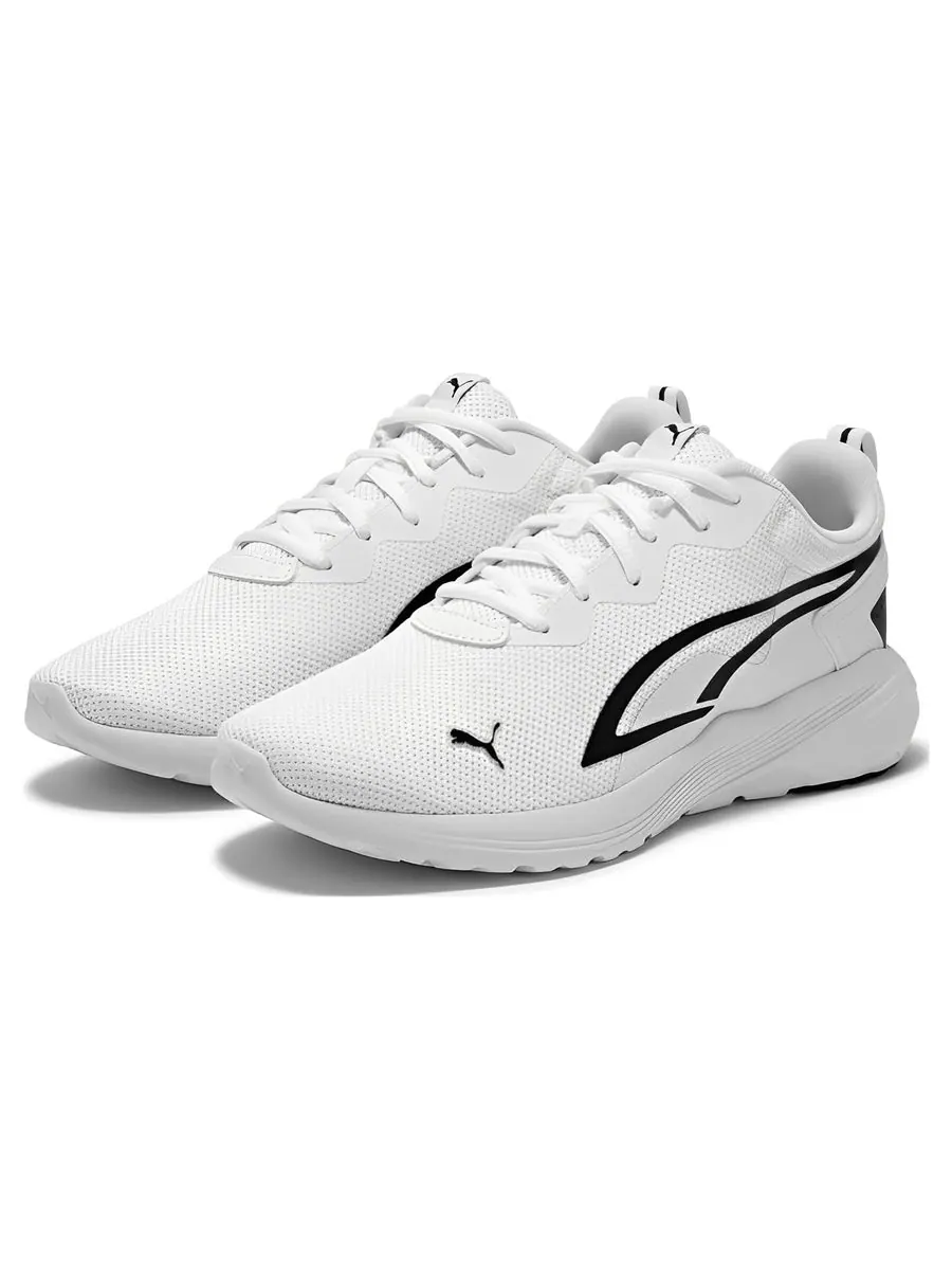 Беговые кроссовки PUMA All-Day Active 'White Black' — изображение 3 из 5, белый
