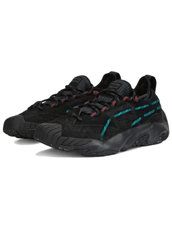 Кроссовки plexus 'black varsity green' Puma — изображение 3 из 4, черный/зеленый