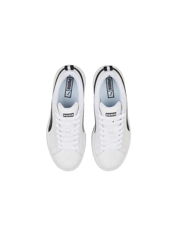 Кроссовки mayze wedge 'white black' Puma — изображение 2 из 4, белый/черный