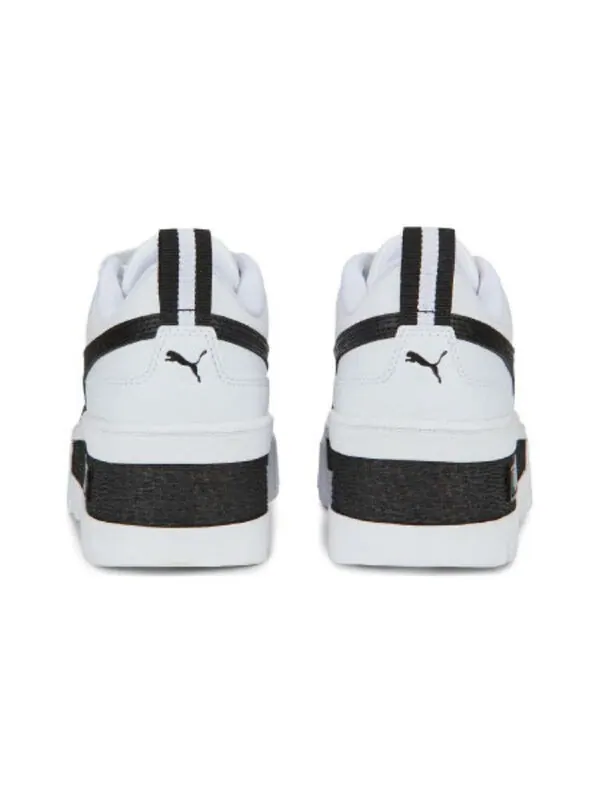 Кроссовки mayze wedge 'white black' Puma — изображение 3 из 4, белый/черный