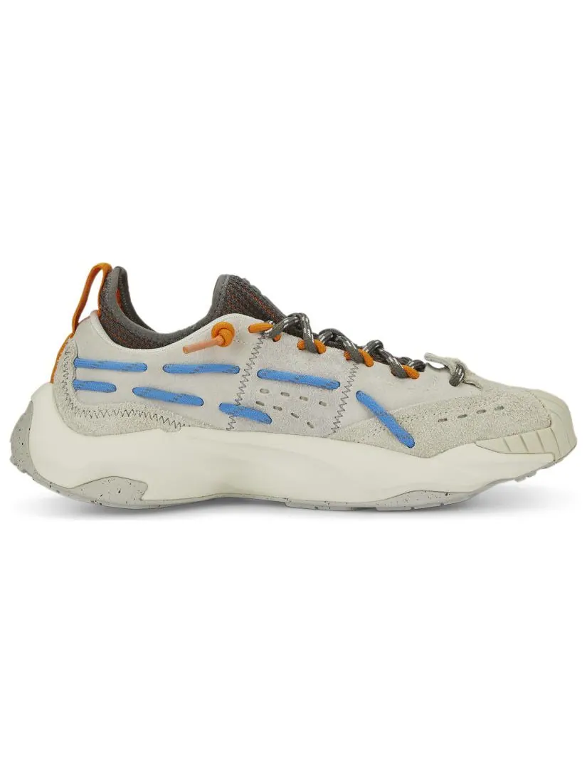 Кроссовки PUMA Plexus 'Grey Violet Orange' — изображение 2 из 5, серый