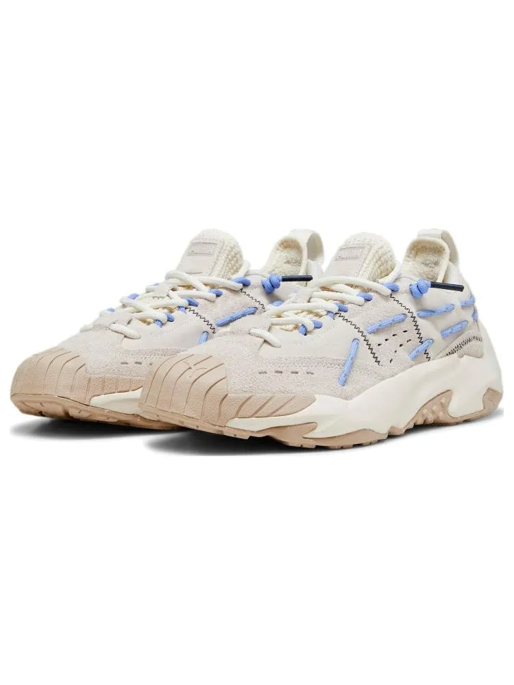 Кроссовки PUMA Plexus 'Pristine Elektro Purple' — изображение 4 из 5, бежевый