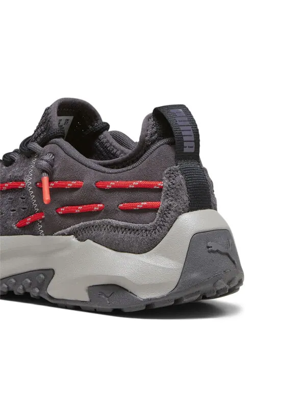Кроссовки plexus 'dark coal fire orchid' Puma — изображение 4 из 4, зеленый