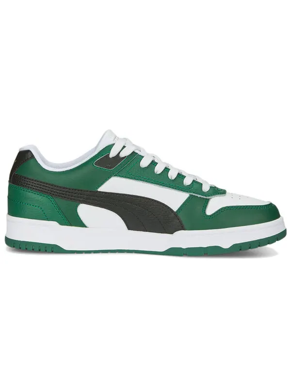 Кроссовки rbd game low 'green white black' Puma — изображение 2 из 4, зеленый/белый/черный