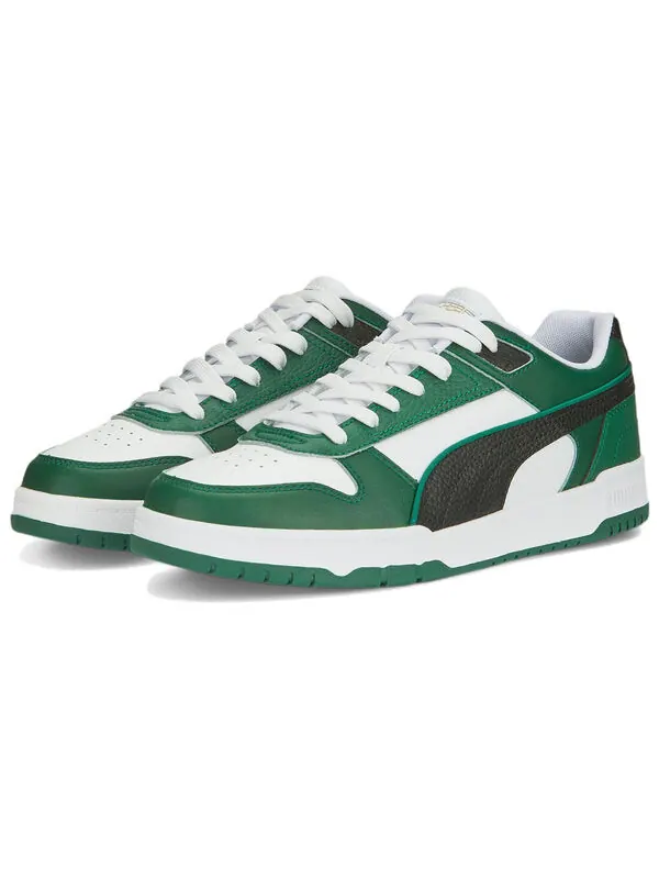 Кроссовки rbd game low 'green white black' Puma — изображение 3 из 4, зеленый/белый/черный