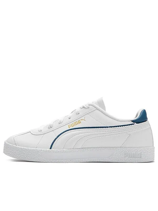 Кроссовки club 'fc - white lake blue' Puma — изображение 1 из 4, белый/золотистый/синий