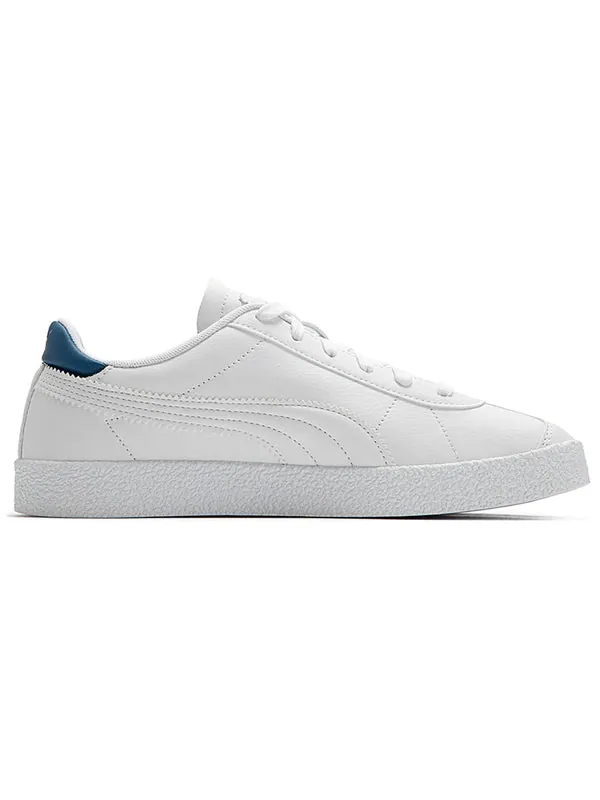 Кроссовки club 'fc - white lake blue' Puma — изображение 2 из 4, белый/золотистый/синий