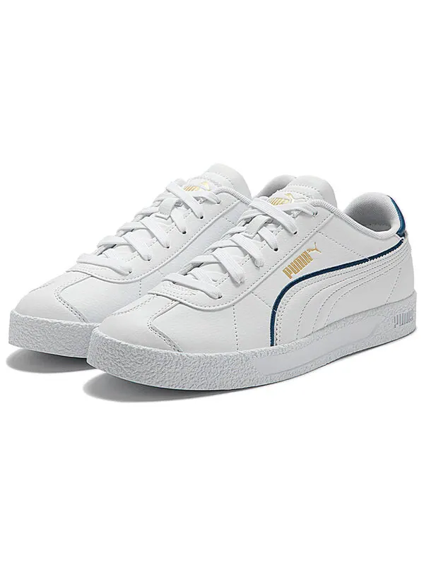 Кроссовки club 'fc - white lake blue' Puma — изображение 3 из 4, белый/золотистый/синий