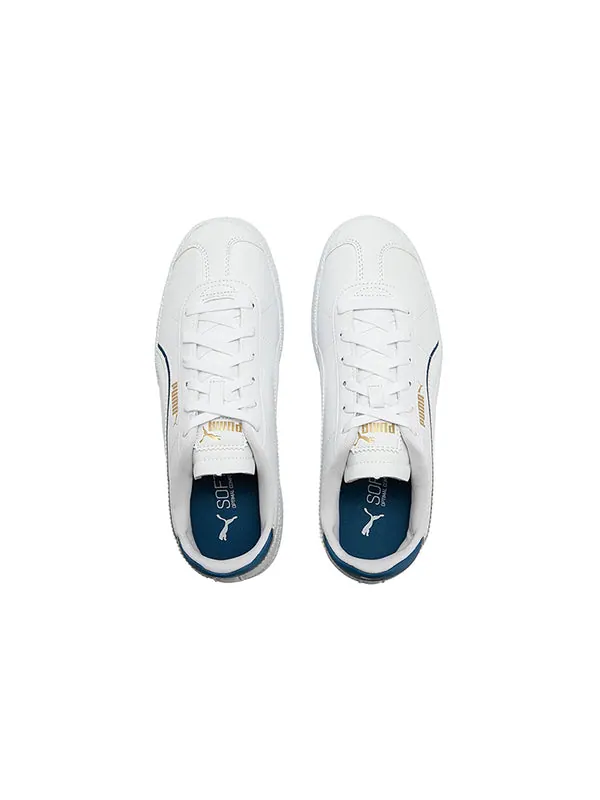 Кроссовки club 'fc - white lake blue' Puma — изображение 4 из 4, белый/золотистый/синий