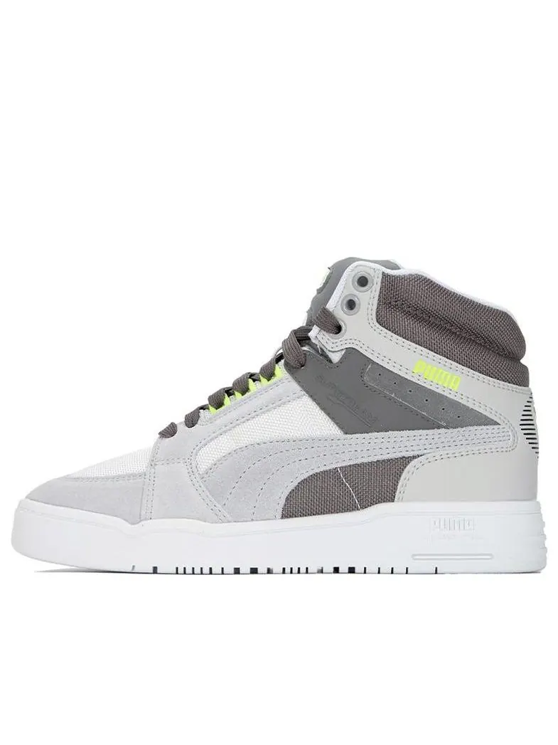 Кеды PUMA Slipstream Mid Tech 'White Grey' — изображение 1 из 5, белый