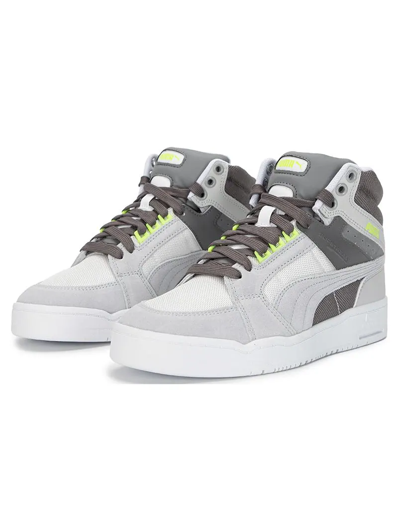 Кеды PUMA Slipstream Mid Tech 'White Grey' — изображение 3 из 5, белый