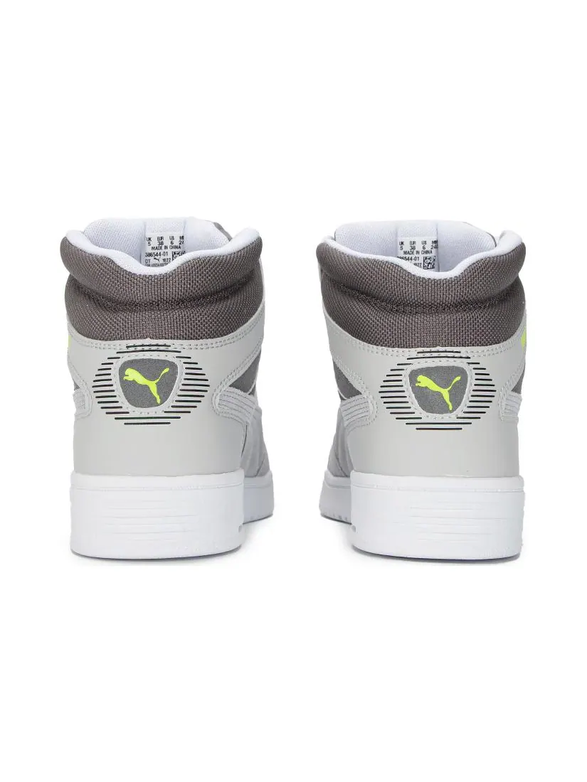 Кеды PUMA Slipstream Mid Tech 'White Grey' — изображение 4 из 5, белый