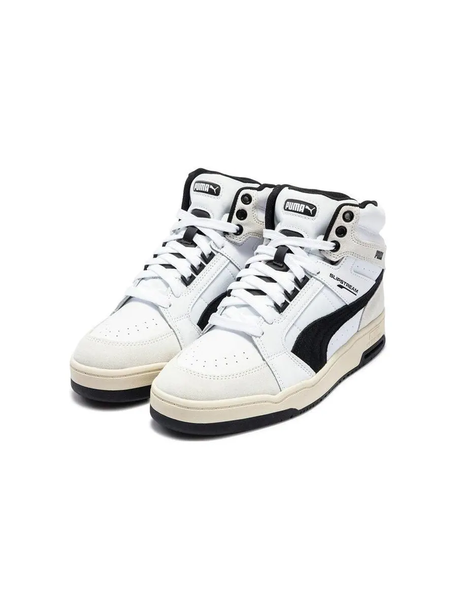 Кеды PUMA Slipstream Mid Heritage 'Black White Gray' — изображение 3 из 6, черный