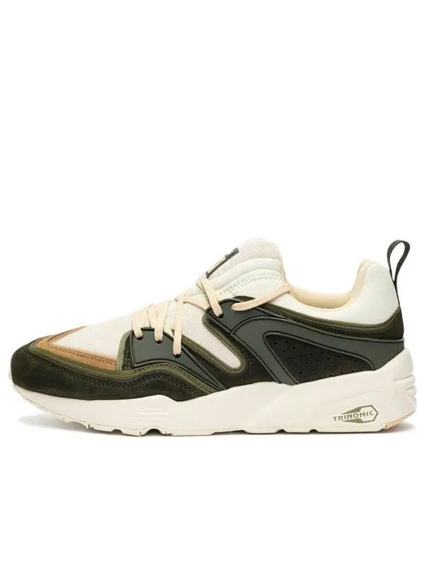 Кроссовки blaze of glory x sneakersnstuff 'winter moss' Puma — изображение 1 из 4, слоновая кость