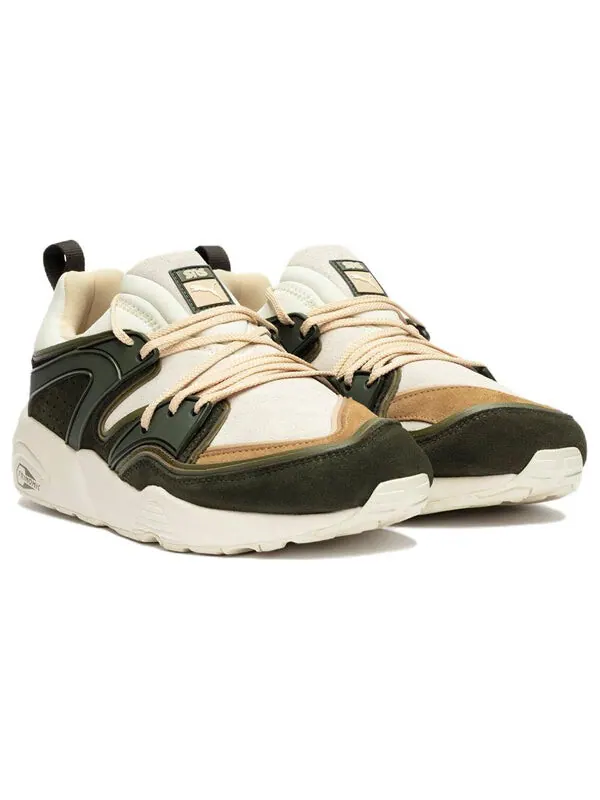 Кроссовки blaze of glory x sneakersnstuff 'winter moss' Puma — изображение 2 из 4, слоновая кость