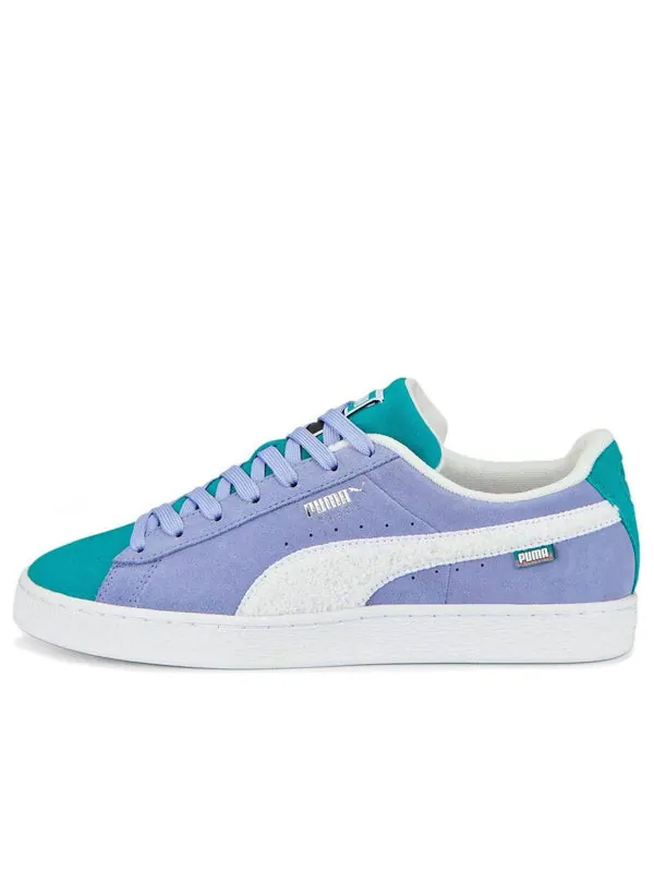 Кроссовки suede 'fandom' Puma — изображение 1 из 4, глубокий голубой/белый
