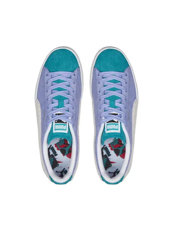 Кроссовки suede 'fandom' Puma — изображение 4 из 4, глубокий голубой/белый