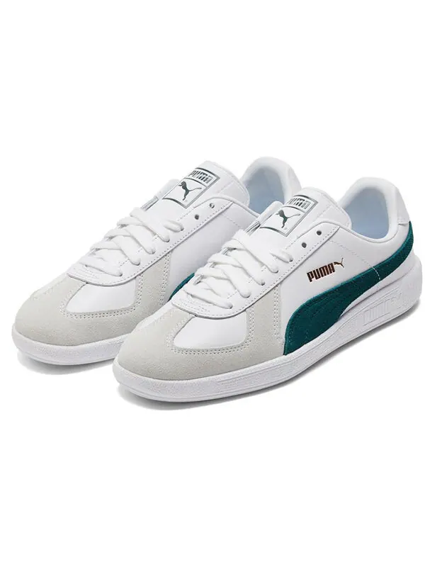 Кроссовки army trainer 'white varsity green' Puma — изображение 3 из 4, белый/зеленый